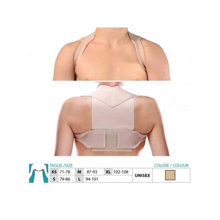 ORIONE Shoulder straightener 9494 Unisex Beige Size XS SAFTE