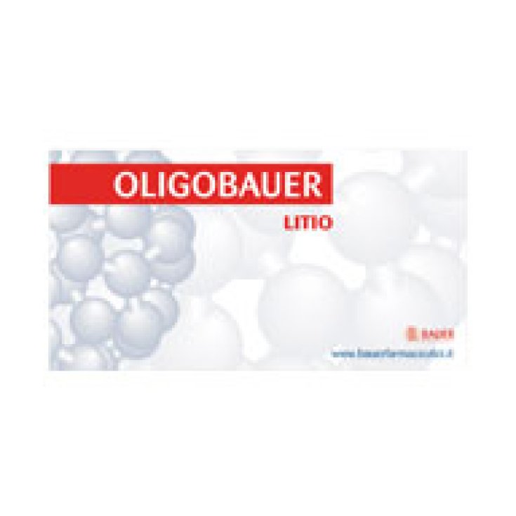 Oligobauer Lithium Bauer 20 Vials Of 2ml