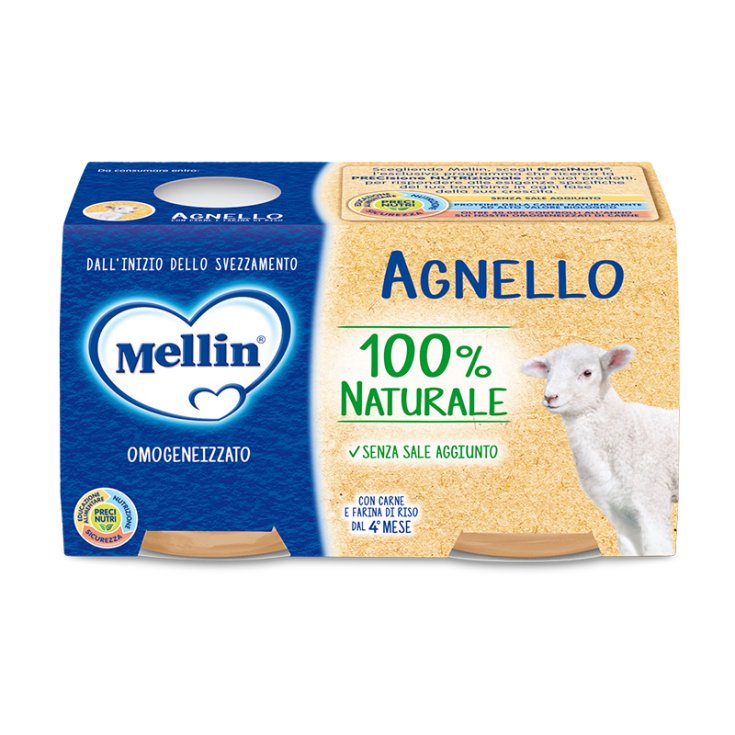 Homogenized Meat Lamb Mellin 2x120g