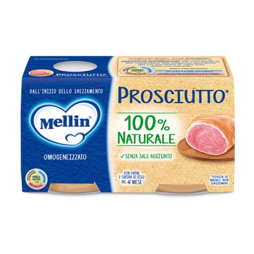 Homogenized Meat Ham Mellin 2x120g - Farmacia Loreto