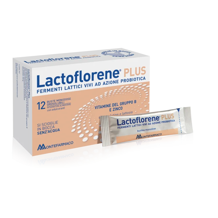 Lactoflorene® PLUS MONTEFARMACO 12 Sachets