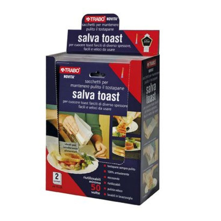 Trabo Salva Toast Bags Ideal For Food Intolerances 2 Bags Trabo Salva Toast Bags Ideal For Food Intolerances 2 Bags