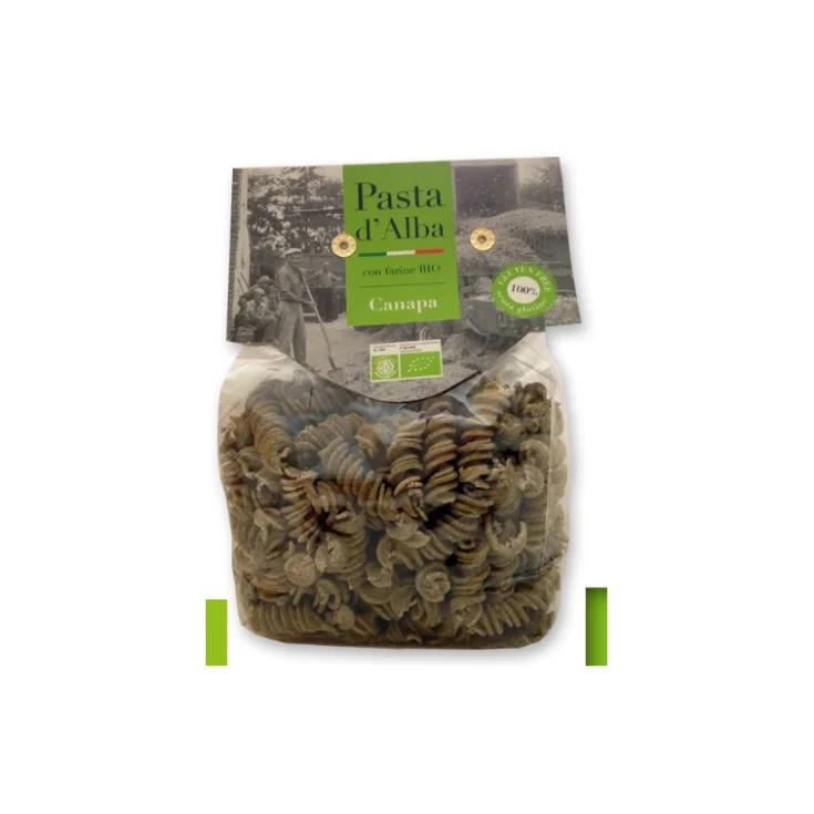 Pasta D'alba Fusilli Alla Hemp Organic Gluten Free 250g