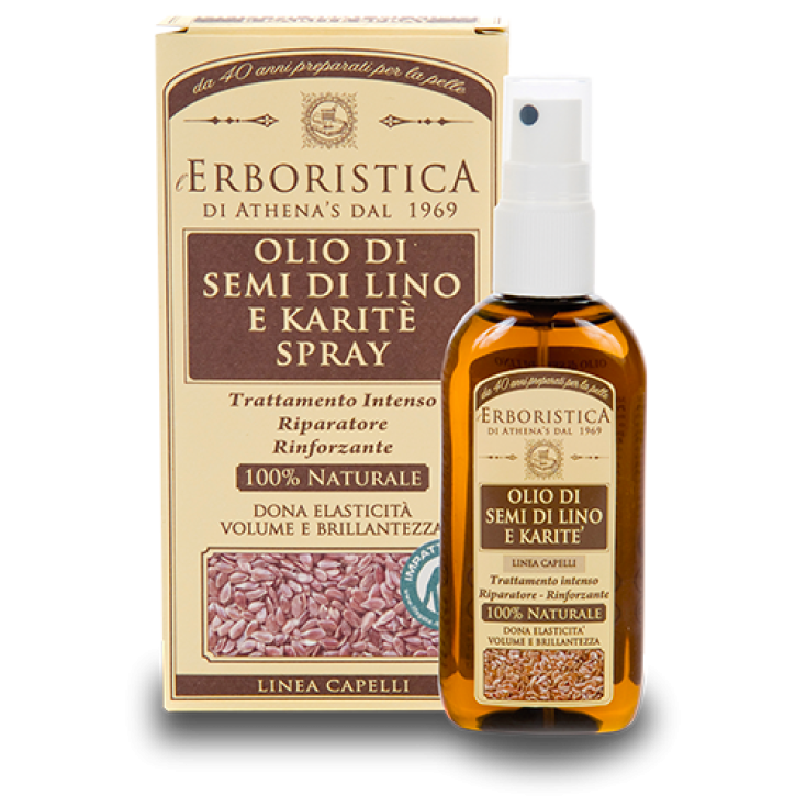 Athena's L'Erboristica Linseed and Shea Oil Spray 100 ml Athena's L'Erboristica Linseed and Shea Oil Spray 100 ml
