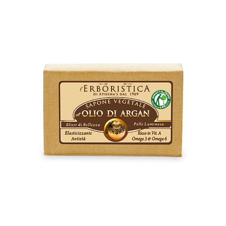 L 'Erboristica Di Athena's Vegetable Soap With Argan Oil 125g