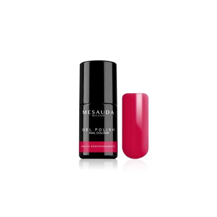 Mesauda Milano Gel Polish Semi-permanent Gel Polish 55 Pure Red 5ml