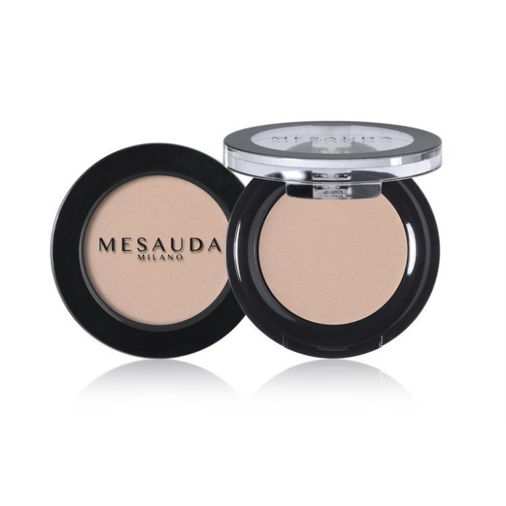 Mesauda Milano Vibrant Eyeshadow Compact Pearly Eyeshadow Color 106 Cotton 1,5g