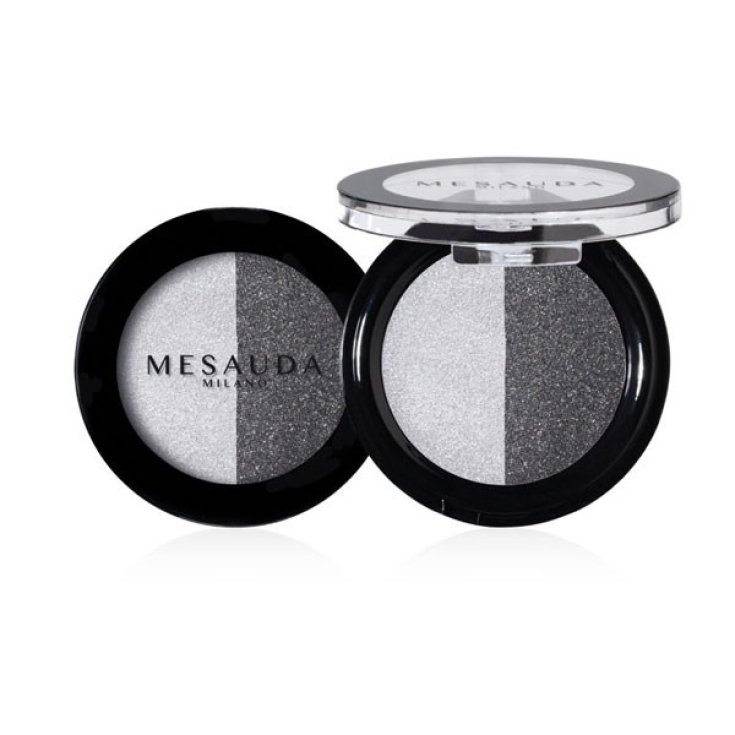 Mesauda Milano Vibrant Duo Eyeshadow Compact Eyeshadow Duo 403 Elektra 3g