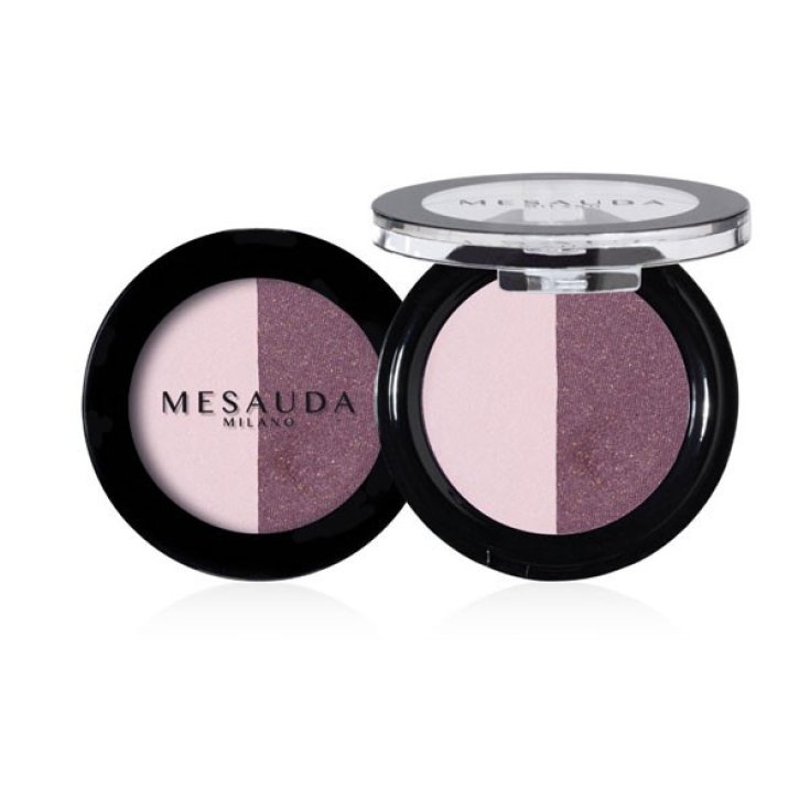Mesauda Vibrant Duo Eyeshadow Compact Eyeshadow Duo 404 Hit Girl