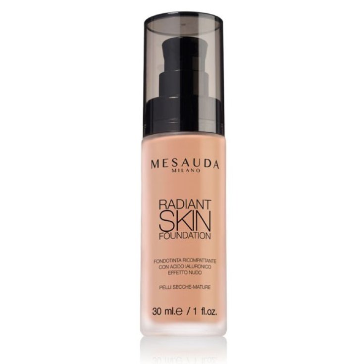 Mesauda Radiant Skin Fluid Foundation With Hyaluronic Acid 305 Natural Tan