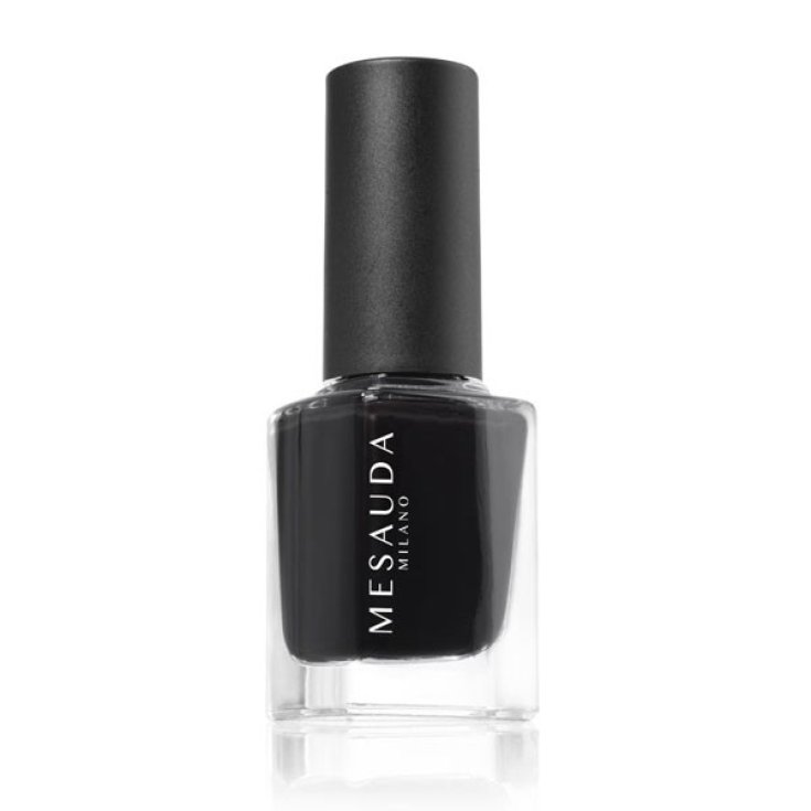 Mesauda Shine Flex Nail Polish Color Color 99 Back To Black