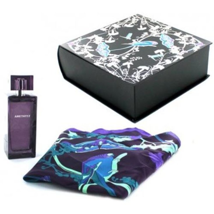 Lalique Amethyst Set Eau De Parfum 100ml + Foulard
