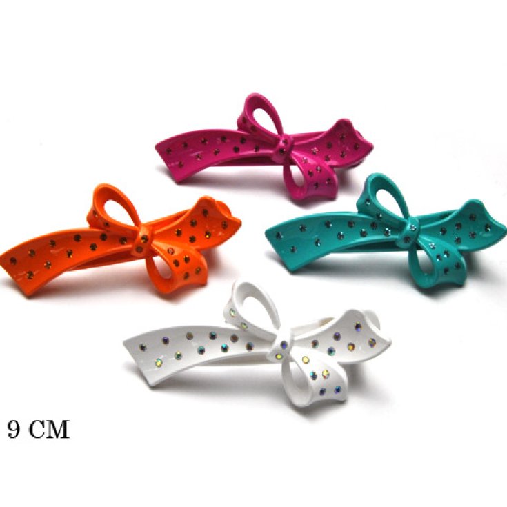 Look Company Beak Buckle Colored With Colored Rhinestones