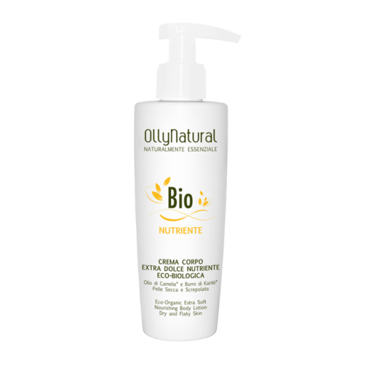 OllyNatural Eco-Organic Extra Sweet Nourishing Body Cream 200ml