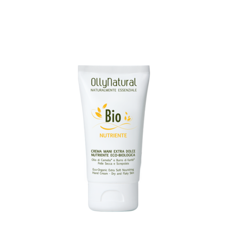 OllyNatural Eco-Organic Extra Sweet Nourishing Hand Cream 75ml