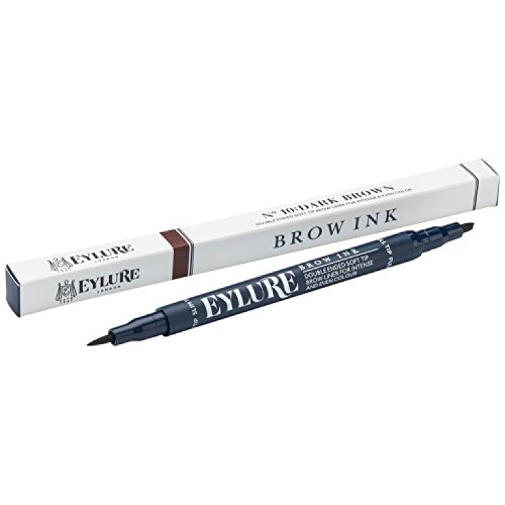 Uragme Eylure Brow Ink Eyebrow Marker Color 10 Dark Brown