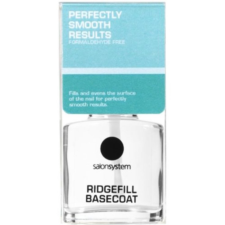 Salon System Ridgefill Basecoat Perfectly Smooth Results Uniforming Nail Base 15ml