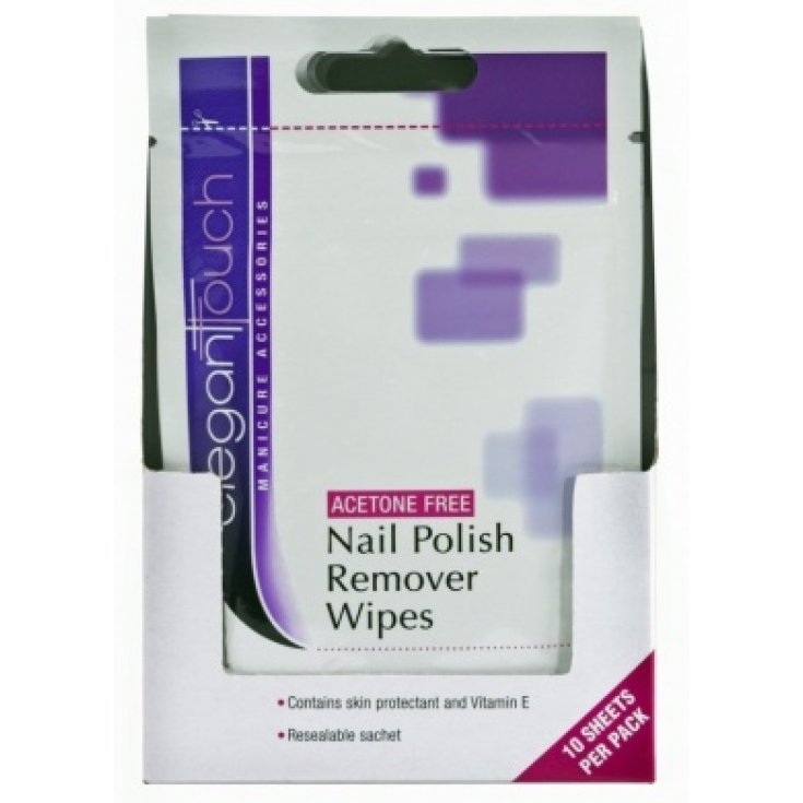 Uragme Elegant Touch Nal Polish Remover Wipes Nail polish remover 20 wipes