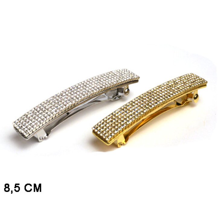 Look Company Hair Clip Gold Strass Article 150-107