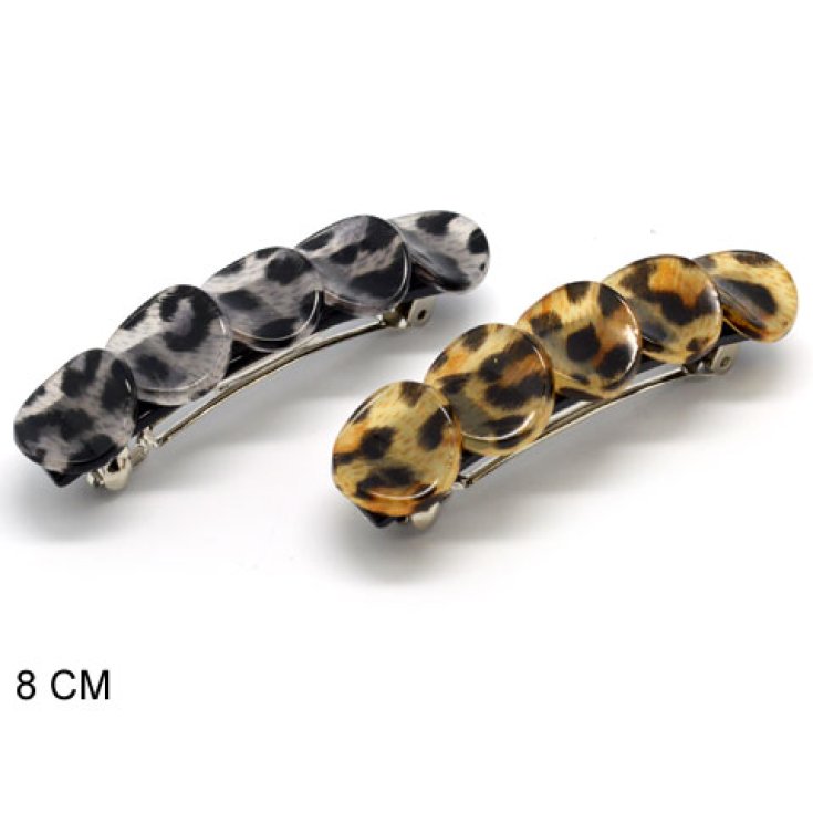 Look Company Leopard print hair clip Item 197-511
