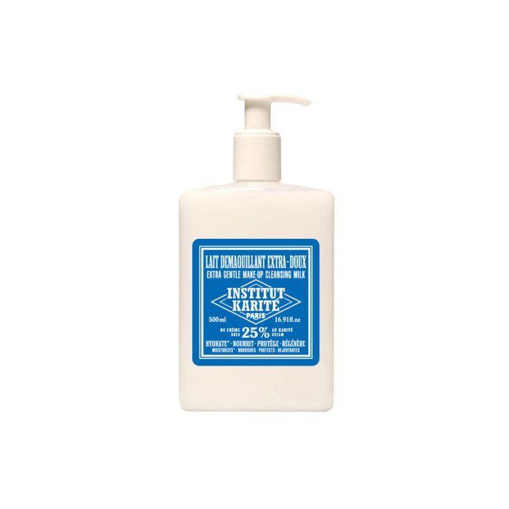 Institut Karitè Lait Demaquillant Extra-Doux Cleansing Milk 500ml