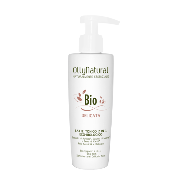 OllyNatural Bio Delicate Tonic Milk 2 In 1 Eco-Organic 200ml
