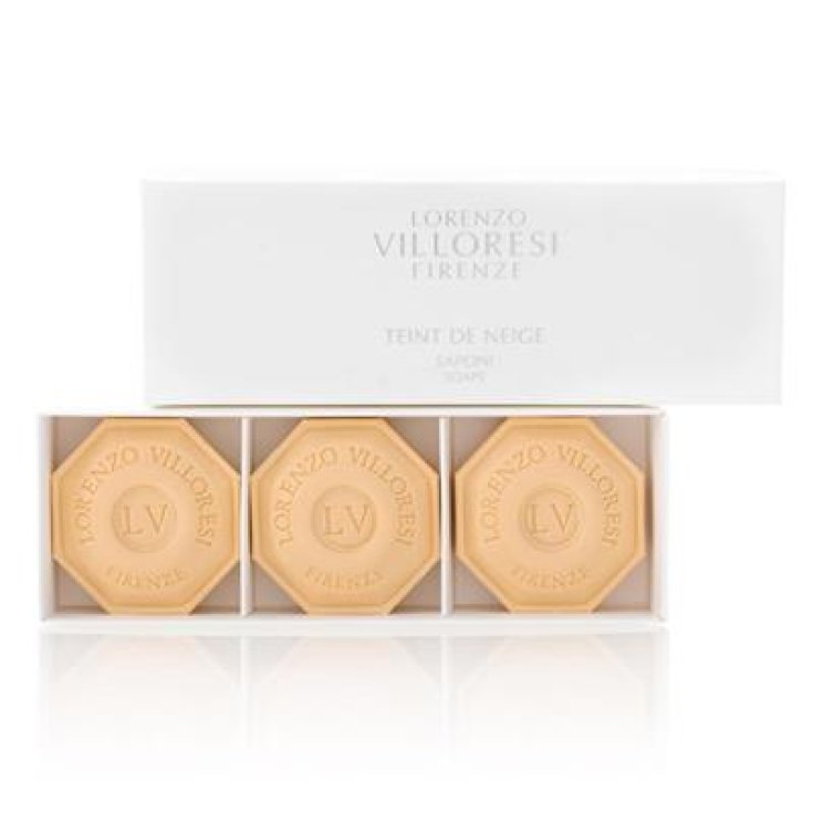 Villoresi Teint De Neige Soaps 3 Pieces