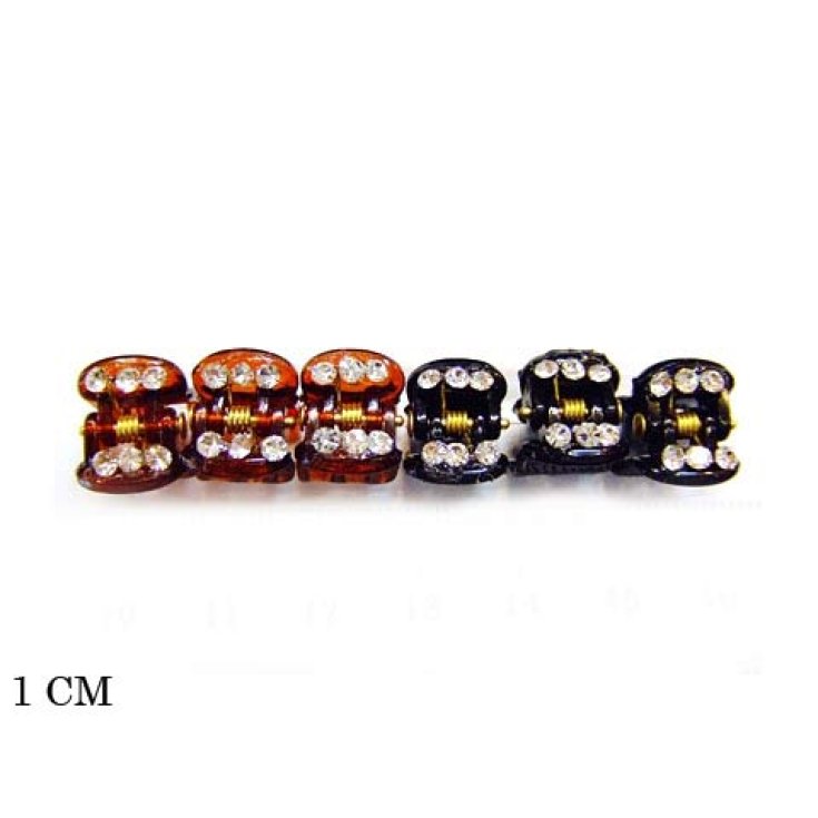 Look Company Tweezers Black / brown Strass Article 263-812