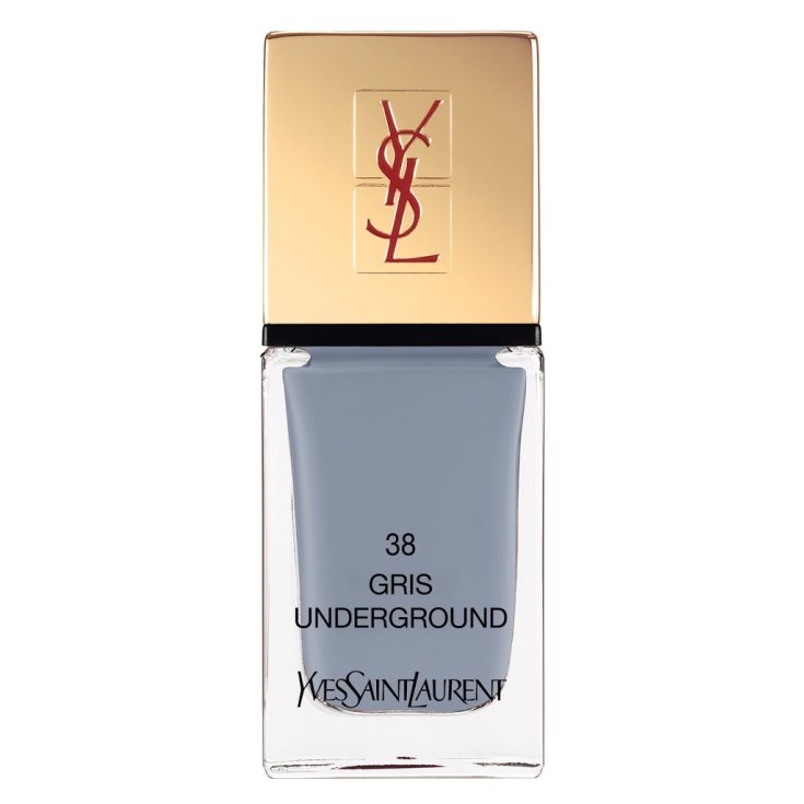 Yves Saint Laurent La Laque Couture Nail Polish Color 38 Gris Underground