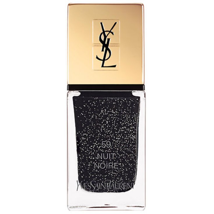 Yves Saint Laurent La Laque Couture Nail Polish Color 59 Nuit Noire