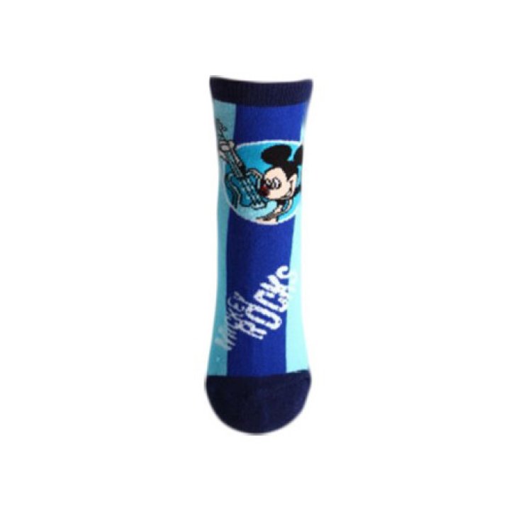 Short socks non-slip sock baby boy Disney Mickey bluette 23-26