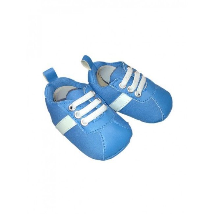 Pastel baby boy shoes light blue 17