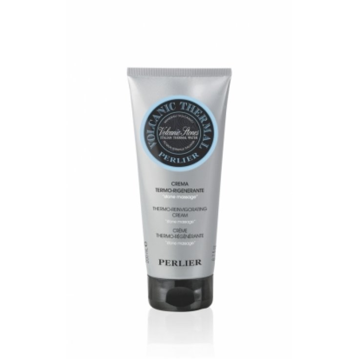 Perlier Volcanic Thermal Thermo-Regenerating Cream "Stone Massage" 200ml