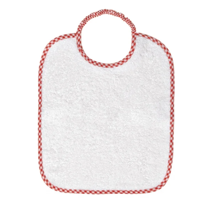 Set bib bib + shirt shirt of luck baby girl newborn Birillini white red TU