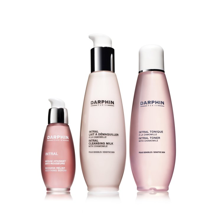 Darphin Paris Kit Intral Milk 50 ml + Intral Tonique 50 ml + Elixir Aux Huiles Ess 4 ml 8 Flowers