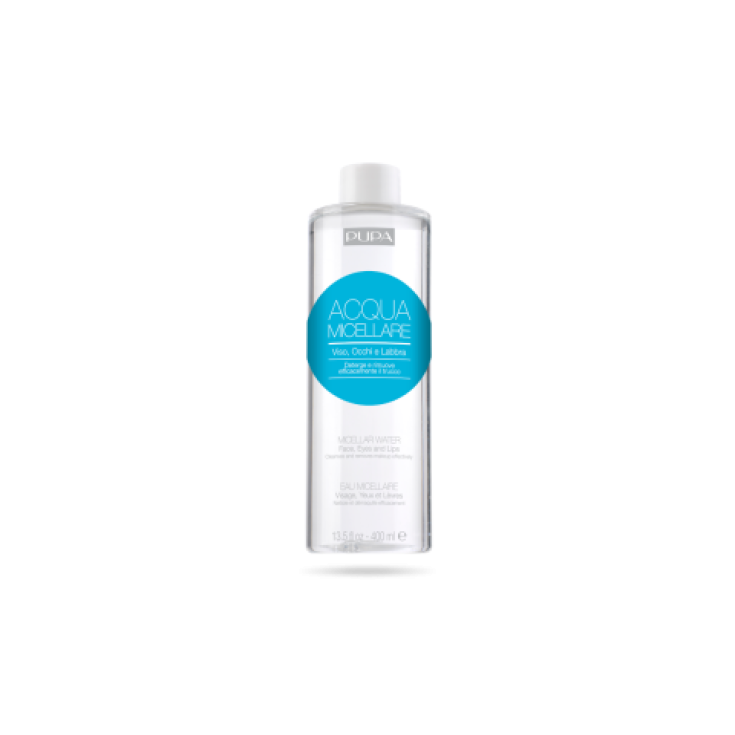 Pupa Micellar Water Make-up Remover Face Eyes Lips 400ml