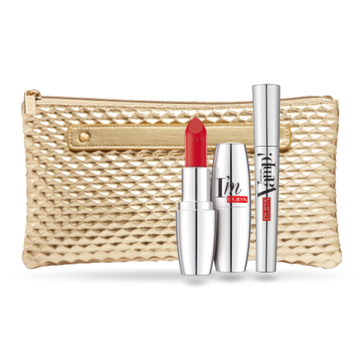 Pupa Kit Vamp! Mascara + Lipstick I'm + Pochette