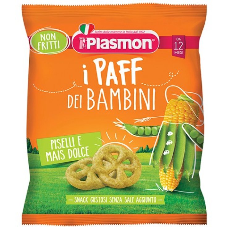 i CHILDREN'S PAFF Peas and Corn Plasmon® 15g