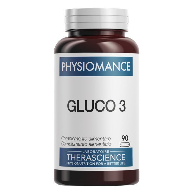 PHYSIOMANCE GLUCO 3 THERASCIENCE 90 Tablets
