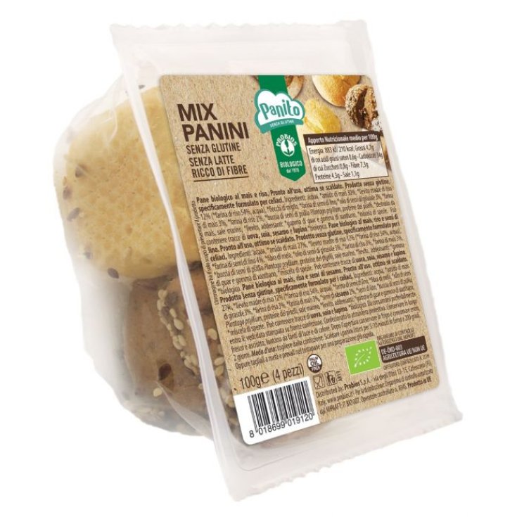 Panito Mix Gluten Free Sandwiches Probios 100g