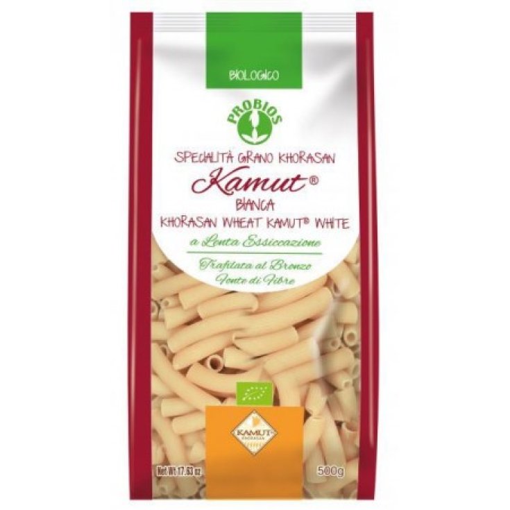 White Kamut Pasta Rigatini Probios 500g