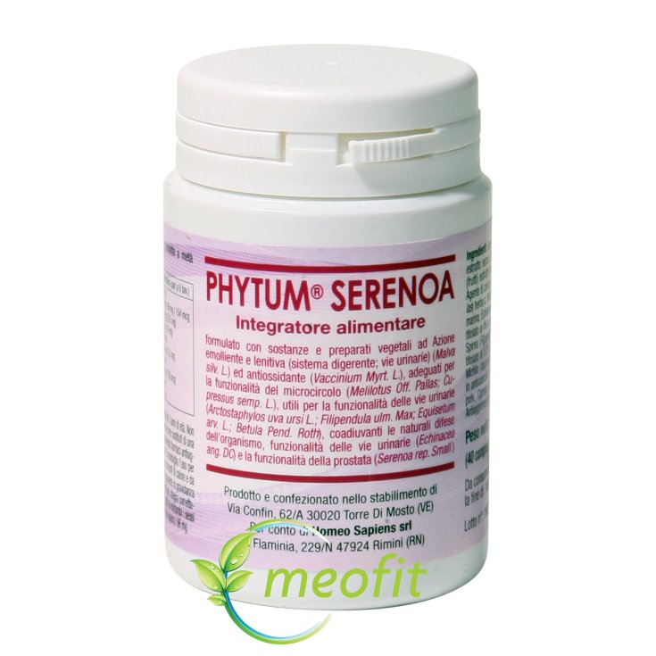 Phytum Serenoa Homeo Sapiens 40 Tablets