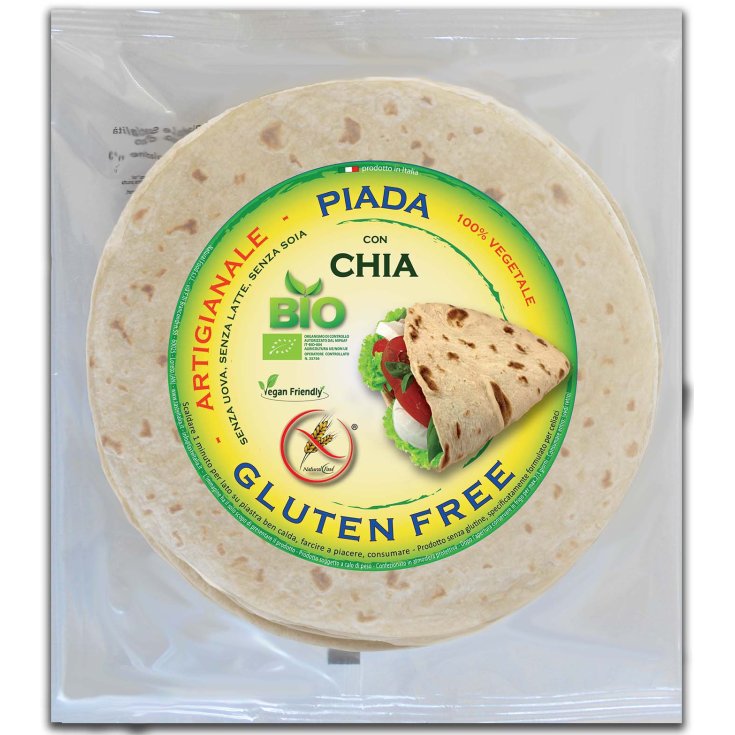 Organic Chia Piadina Gluten Free Natural Food® 180g