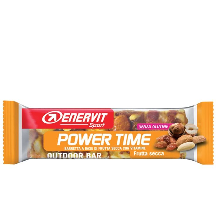 Power Time Dried Fruit Bar Enervit Sport Box 24 Bars 35g