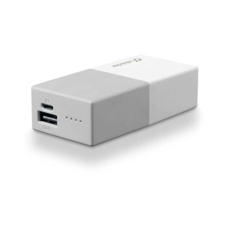 Powerbank 5000 Universal Cellularline 1 White Charger