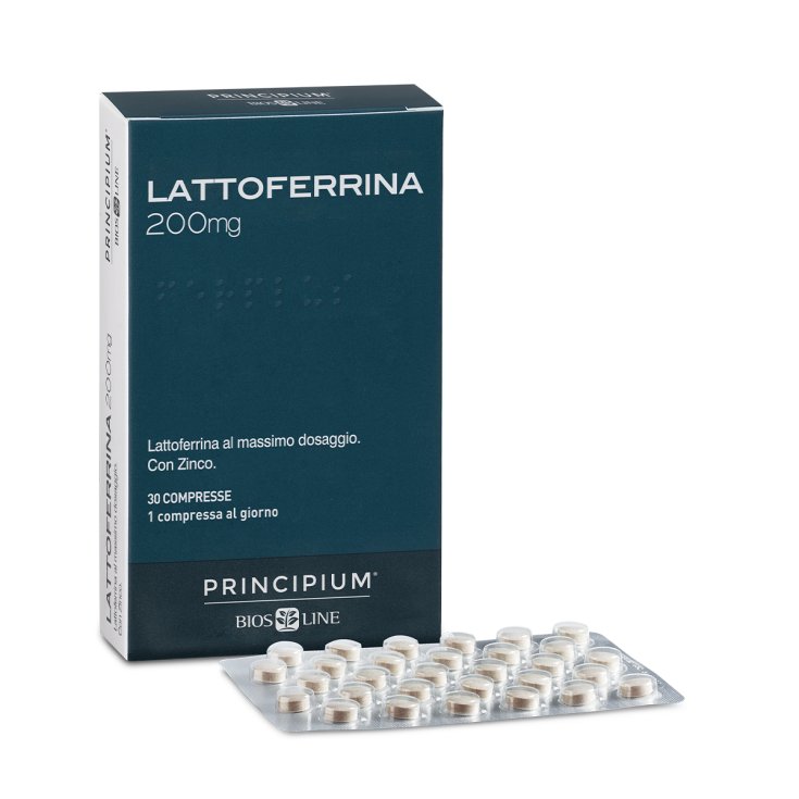 Principium® Lactoferrin 200mg Bios Line 30 Tablets
