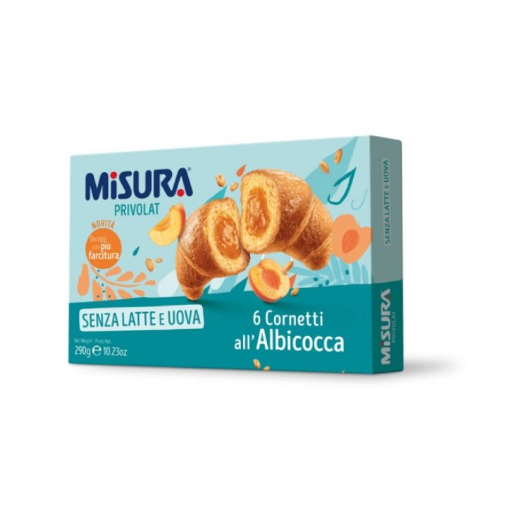 Privolat Apricot Croissants Without Milk And Eggs MISURA® 290g