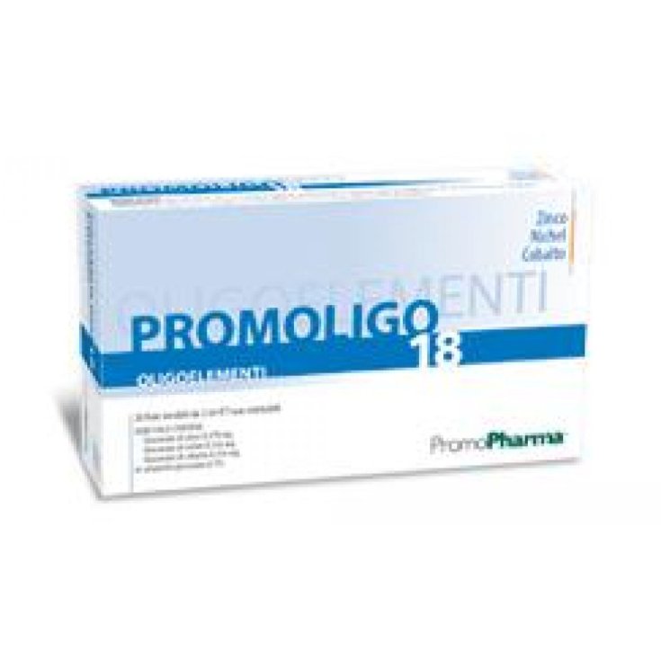 Promoligo 18 Zinc / Nickel / Cobalt PromoPharma® 20 Vials of 2ml