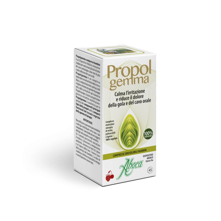 Propolgemma Children Aboca 45 Orosoluble Tablets