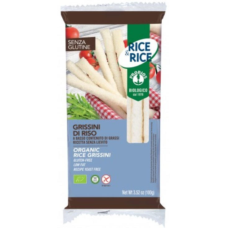 Rice & Rice 100% Probios Rice Breadsticks 100g